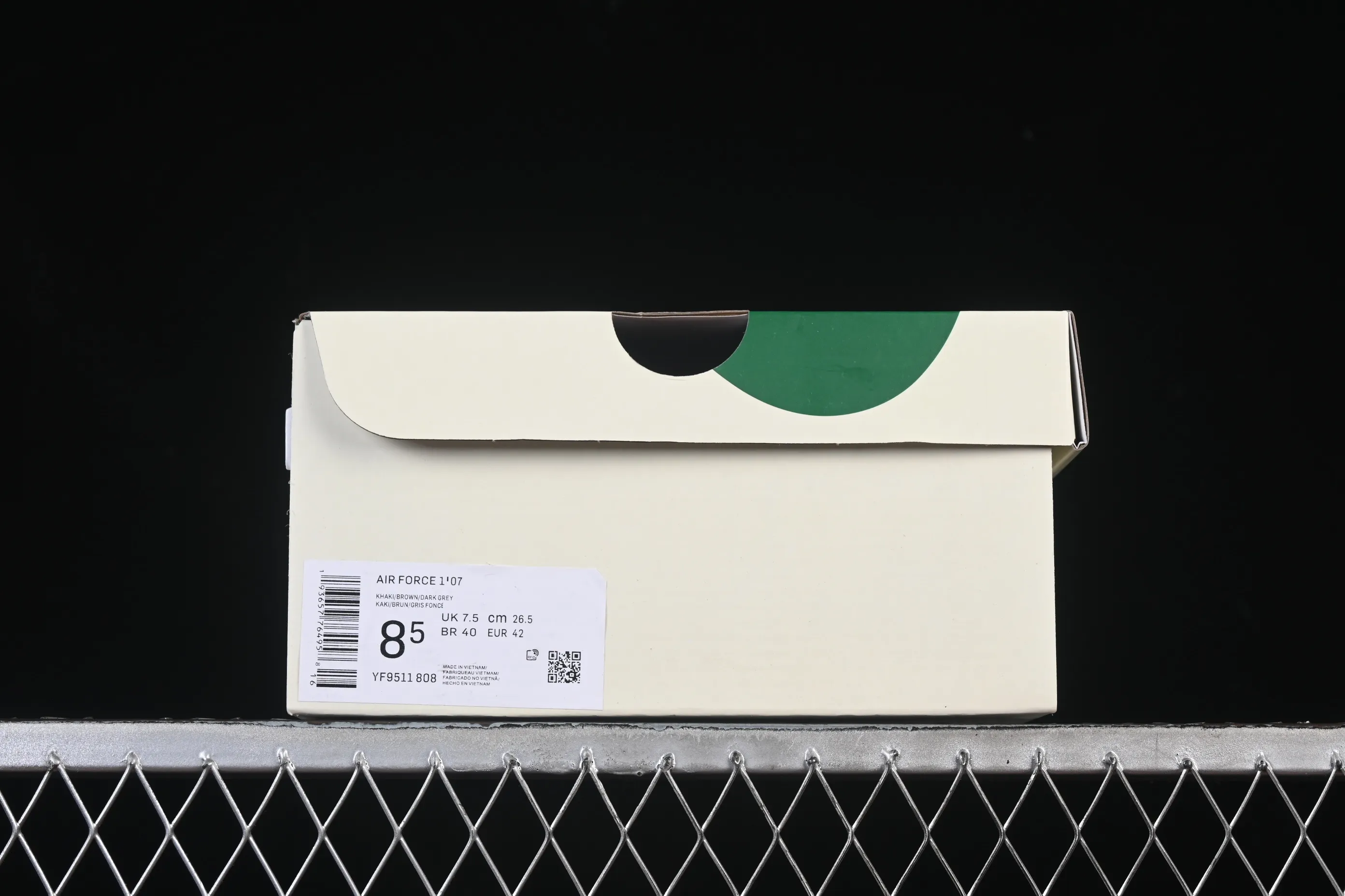 All categories Nk Air Force 1 Air Force series Nk Air Force 1 Low Air Force low-top Nike Air Force 1'07 Low Gucci co-branded white gray black Air Force 1 low-top casual sneakers YF9511-808